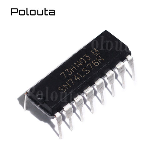 SN74LS76N 74LS76 双JK触发器芯片 直插DIP16 POLOUTA