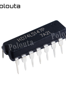HD74LS147P 74LS147 优先编码器芯片 直插DIP-16 POLOUTA