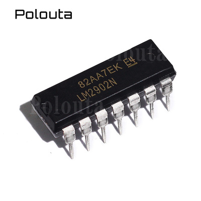 LM2902N LM2902 DIP-14 直插放大器芯片 POLOUTA