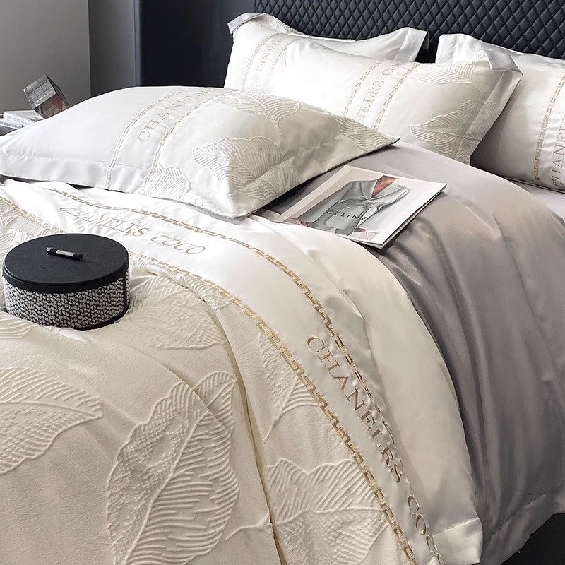 冰丝四件套高级感丝滑裸睡床品