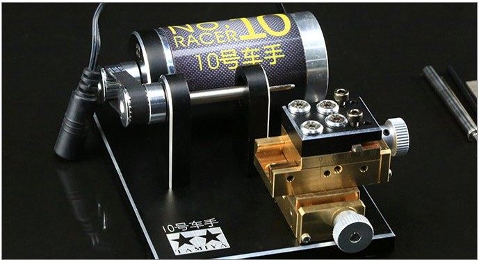96楼 10号车手 合作款 田宫四驱车磨胎机 实战改装超级工具
