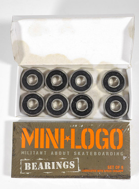 美国minilogo轴承8粒装超耐用另有reds/enigma/bones-SCC滑板店