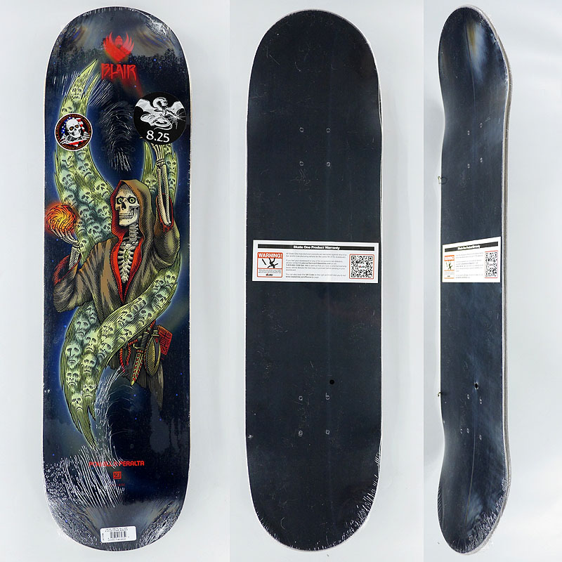 Powell滑板双翘玻璃纤维板面