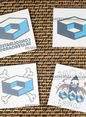 美国Consolidated滑板纹身贴一次性纹身防水持久-SCC滑板店