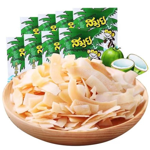 绿苏梅椰子片实惠划算