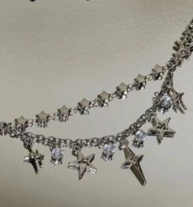 不规则蝴蝶项链女甜酷风小众设计百搭轻奢高级感冷淡风个性锁骨链