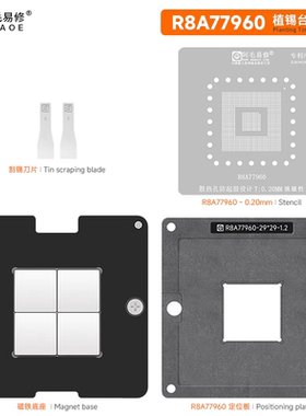 阿毛易修适用瑞萨R-CarM3汽车主机芯片CPU/R8A77960植锡台/植锡网