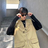 714A-M3097P48控79/2025秋季马甲多口袋美式坎肩工装外套简约时尚,男装背心/马甲,星座714A(原电商C314),四季星座 714A-M3097P48控79/2025秋季马甲多口袋美式坎肩工装外套简约时尚,男装背心/马甲,星座714A(原电商C314),四季星座