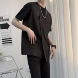 714A-M3050P45控69/2025春季新款男女发型师工作服马甲餐厅奶茶店，男装背心/马甲，星座714A（原电商C314）