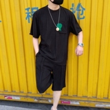 714A-G6893P105控1452025夏季潮版宽松运动美式休闲套装垂感套装，男装休闲套装，星座714A（原电商C314）