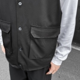 714A-M3096P55控79/2025秋季新款时尚马甲工作服坎肩美式复古工装，男装背心/马甲，星座714A（原电商C314）