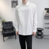 714A-F3061P50控69/2025秋季风宽松潮流衬衫餐厅理发店工作服，男装衬衫，星座714A（原电商C314）