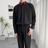 714A-D3051P45控69/2025春季新款酒吧发型师工作服伴郎礼服衬衣,男装衬衫,星座714A(原电商C314), 714A-D3051P45控69/2025春季新款酒吧发型师工作服伴郎礼服衬衣,男装衬衫,星座714A(原电商C314),