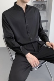 714A-D3041P45控69/2025秋季理发店工作服日系潮版制服立领风，男装工装外套，星座714A（原电商C314）