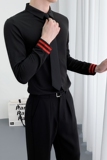 714A-D3038送黑领带P45控69/2025春季男士修身商务上班白衬衫制服，男装衬衫，星座714A（原电商C314）