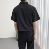 714A-C3056P40控59/2025夏季男女工作服领带装饰ktv理发店制服，男装工装外套，星座714A（原电商C314）