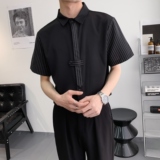 714A-C3056P40控59/2025夏季新款工作服衬衫潮流修身制服衬衣ktv，男装衬衫，星座714A（原电商C314）