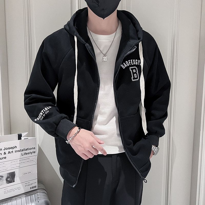 714A-W806P75控105/2025春季社会小伙男士青少年休闲运动连帽夹克,男装夹克,星座714A（原电商C314）
