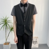 714A-H6005P55P55控78/2025夏季短袖ktv酒吧餐厅台球城工作服衬衫，男装T恤，星座714A（原电商C314）