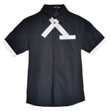 714-C668P40/店主风2025夏季男士工作服班服短袖衬衫ktv衬衣潮流，男装T恤，星座714(原C313)