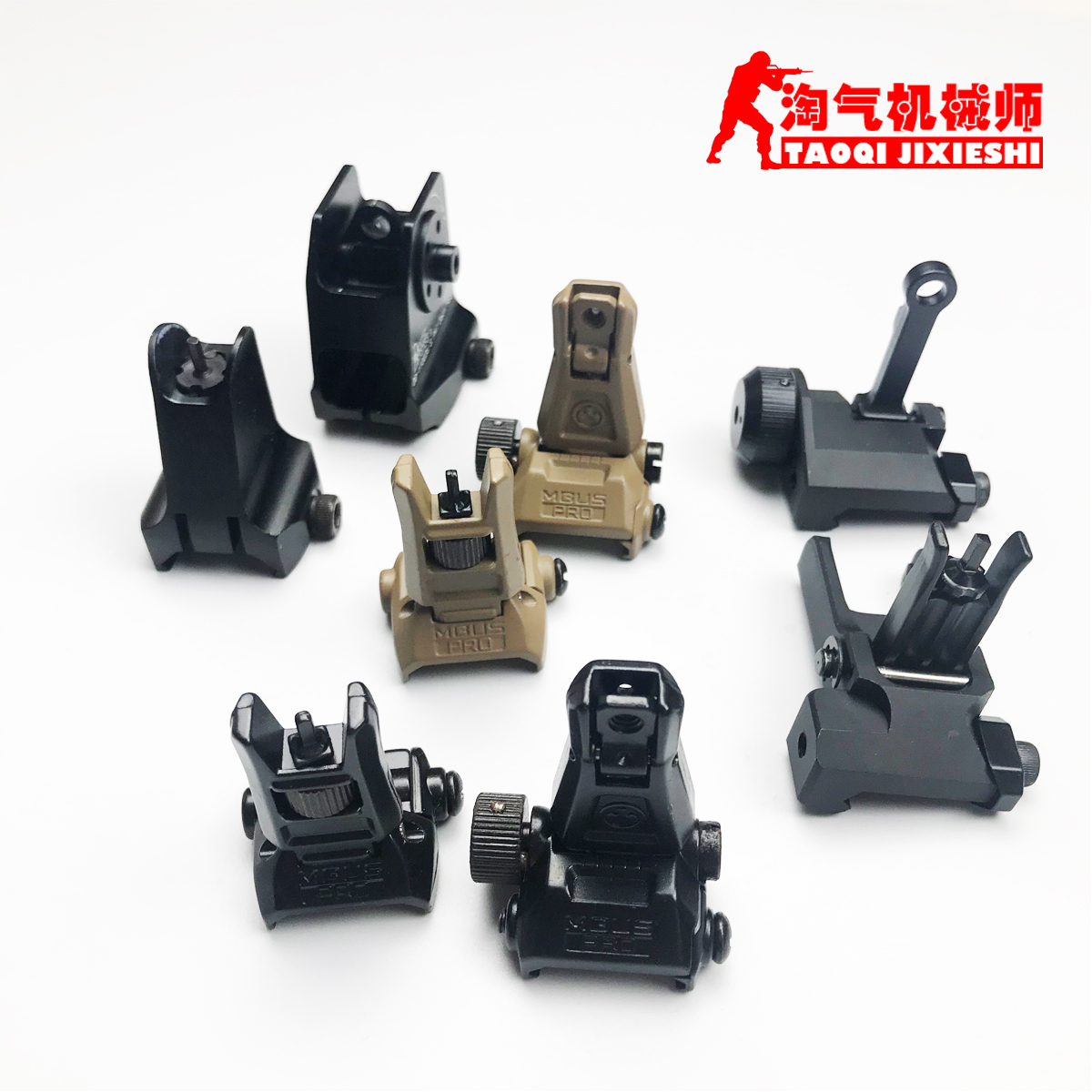 锦明J89司骏 精击忽必烈金属机瞄SPR折叠瞄斜瞄马盖普机瞄 KAC300