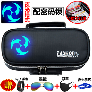 原神周边神之眼带密码锁的笔袋夜光创意文具可莉温蒂温迪二次元潮