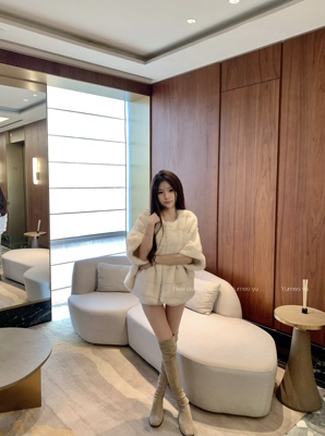 Yumeo钰 11/11 北海道的冬 温柔斗篷环保毛皮草外套冬日