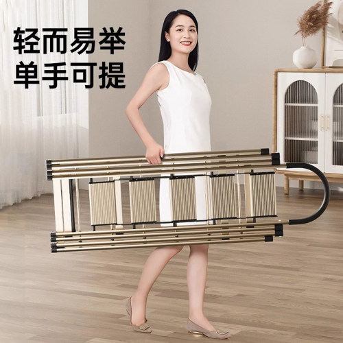 多功能铝合金梯子家用晾衣架两用