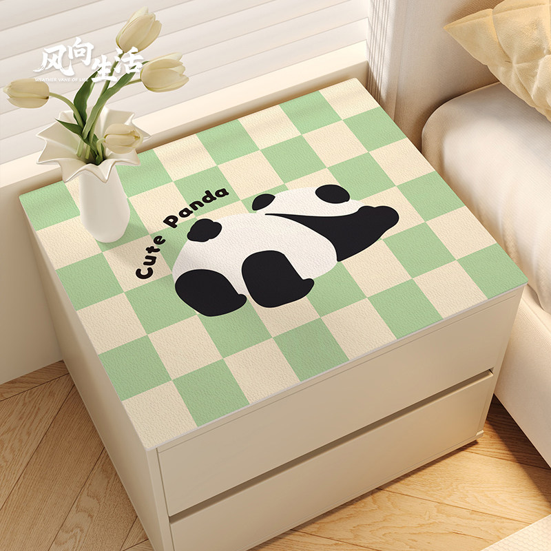 卡通可爱卧室床头柜垫子台面保护垫高级感桌垫桌面防水易打理桌布,居家布艺,桌布,淘宝优惠券,粉丝福利购,淘宝优惠卷
