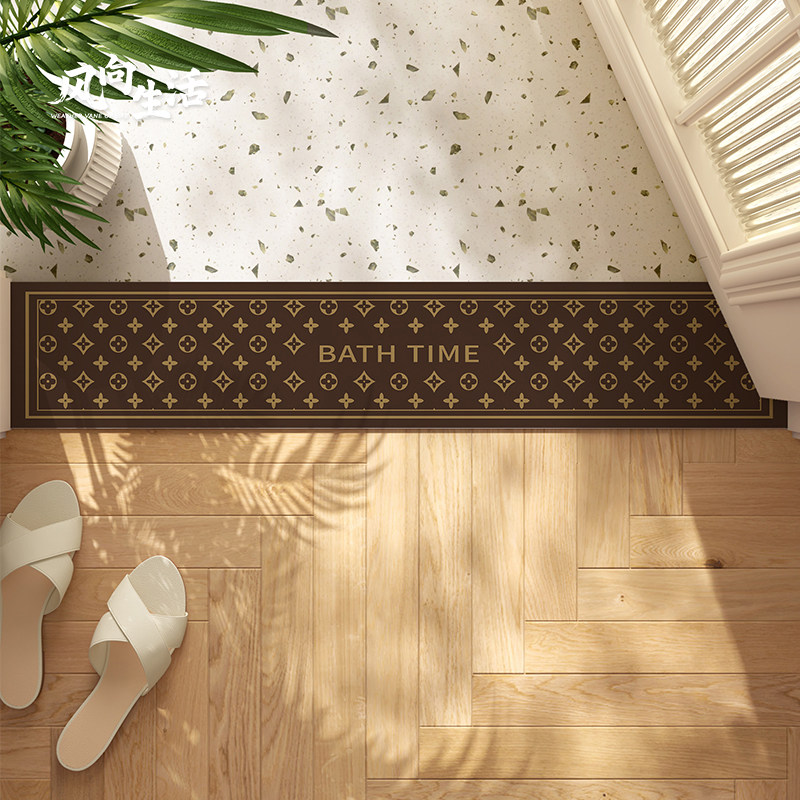 轻奢门槛石地垫进门门口超窄长条地毯入户门浴室卫生间吸水脚垫子,居家布艺,家用脚垫,淘宝优惠券,粉丝福利购,淘宝优惠卷