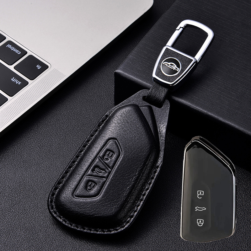 大众高尔夫8钥匙套真皮专用