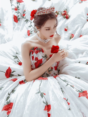 Свадебное платье для принцессы, изысканный стиль, французский стиль, 2022