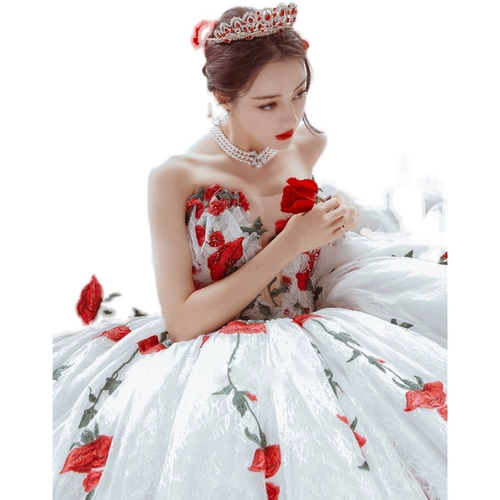 Свадебное платье для принцессы, изысканный стиль, французский стиль, 2022