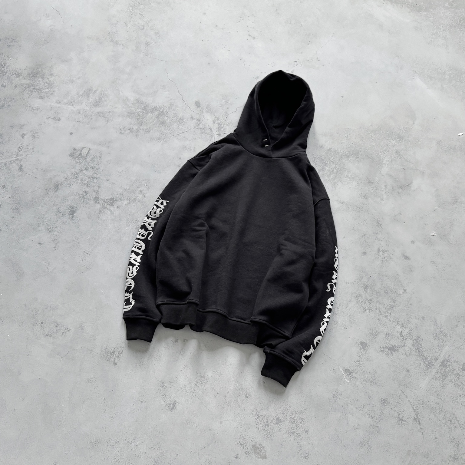 KD联名款浮雕梵卫衣黑色