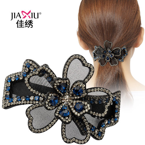 发夹盘发马尾弹簧夹后脑勺发卡