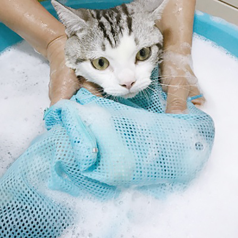 魅宠洗猫袋防抓咬剪指甲掏耳