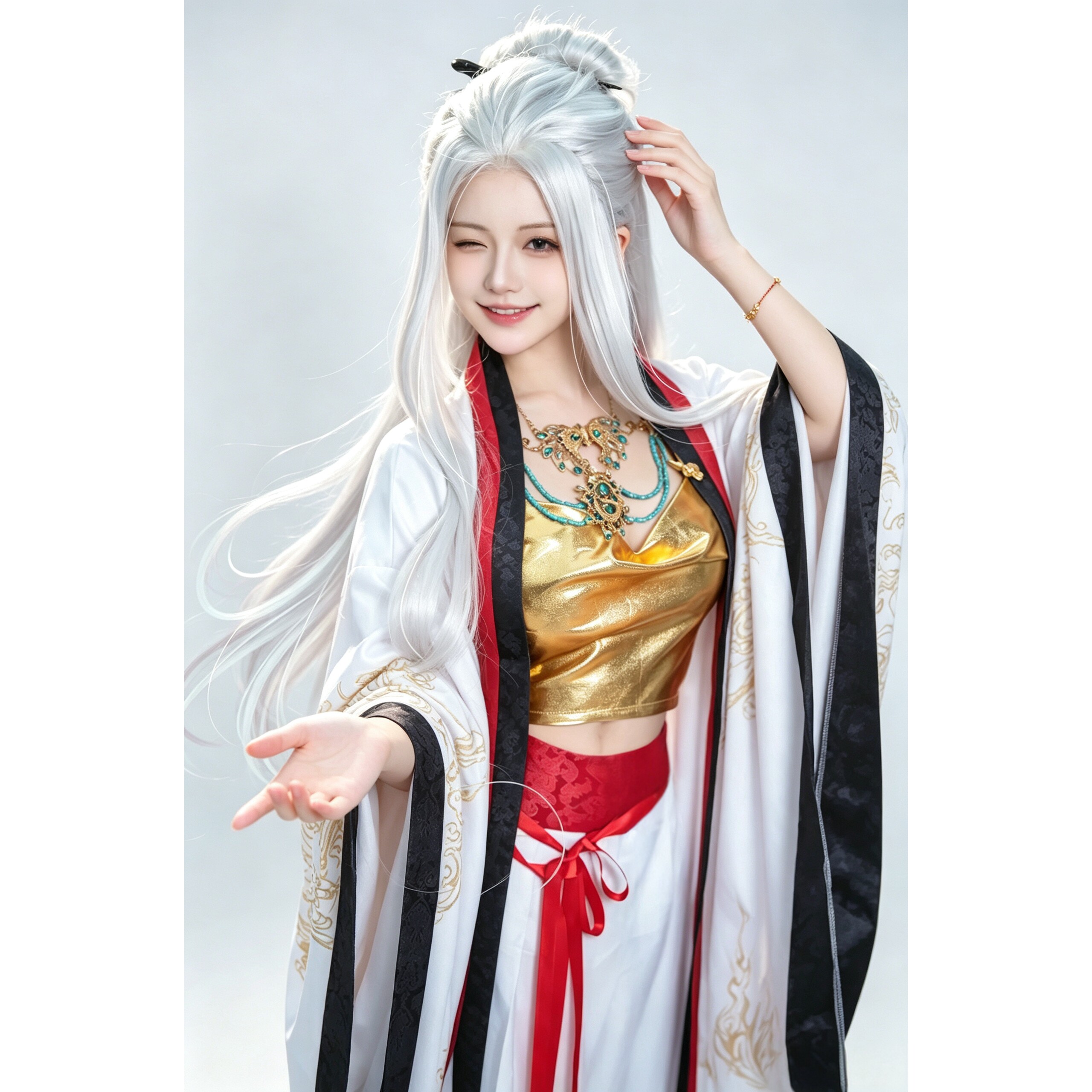 铁扇公主cos黑神话角色扮演全套