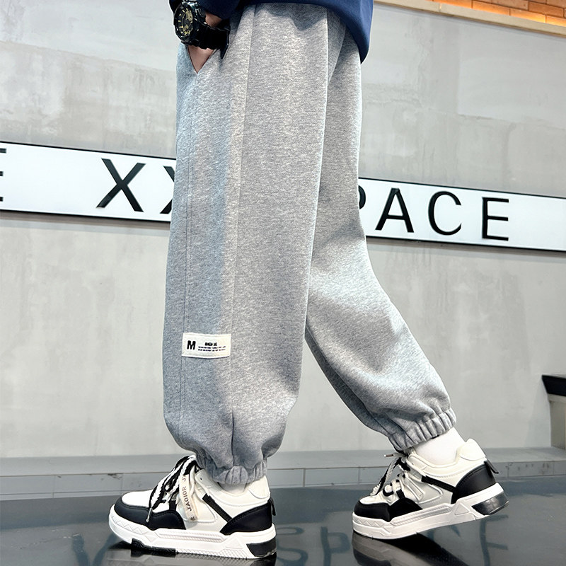 男童裤子2025春秋款儿童长裤中大童洋气男孩秋装卫裤休闲裤小脚裤,童装/婴儿装/亲子装,运动裤卫裤,淘宝优惠券,粉丝福利购,淘宝优惠卷