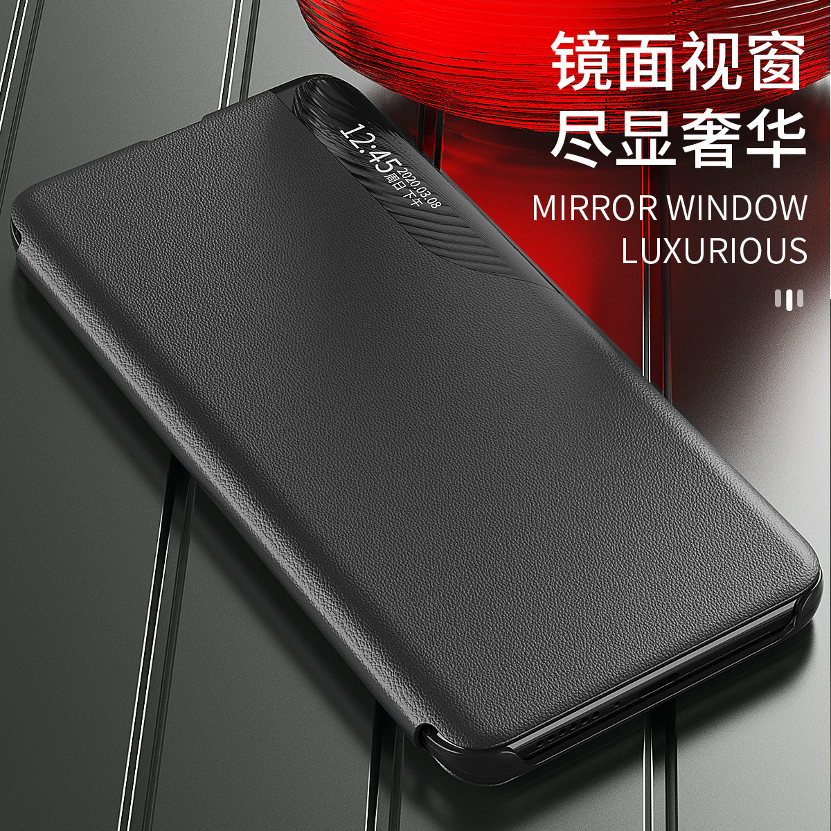 适用华为荣耀X9A手机壳Magic5lite保护套honor防摔半侧男女翻盖式majic素皮套5G荣誉ⅹ9a外壳电话叉九新款薄