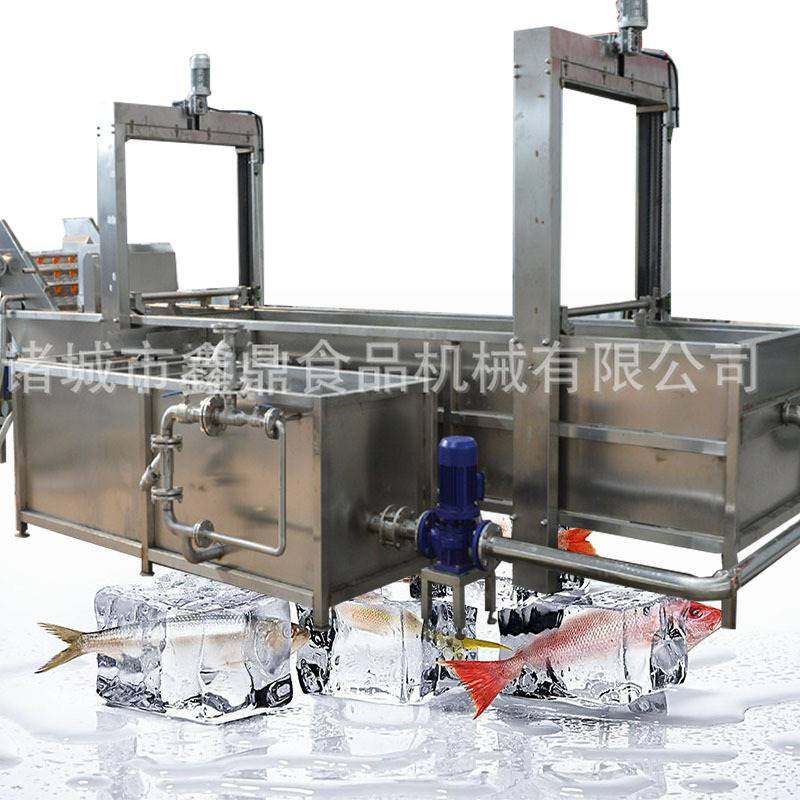 自动提升鱼虾类解冻线 肉制品解冻流水线 小型解冻设备生产厂家