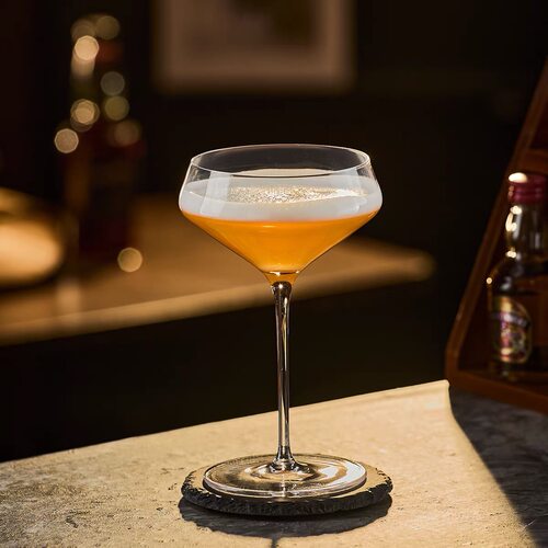 日式菱形收口鸡尾酒杯马天尼杯