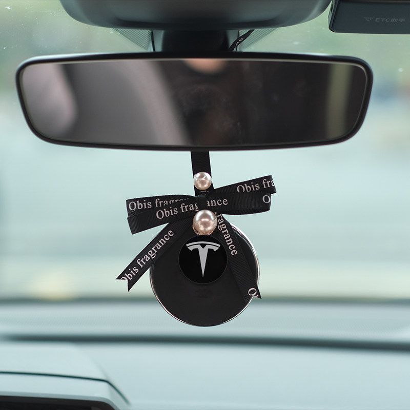 特斯拉车载香薰挂件后视镜车内饰