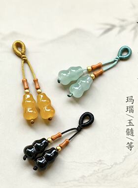 延禧新中式玉髓玉葫芦吊坠