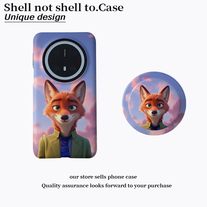 你的尼克磁吸菲林二合一适用小米17/vivo/oppo情侣男款手机壳华为可爱风卡通保护套疯狂动物城华为新款mate70
