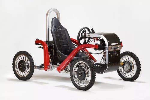 Swincar E-Spider单座全时四驱电动越野车3D图纸 STP格式