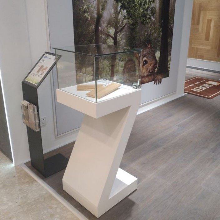 中岛柜玻璃展柜字母柜烤漆展示柜