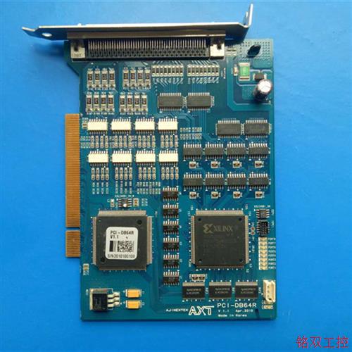 议价直拍不发:韩国亚进AXT 运动控制卡 PCI-DB64R V1.1