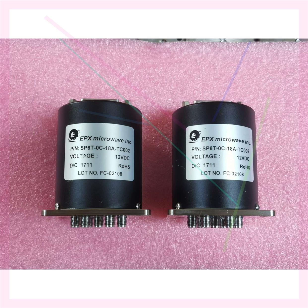 议价直拍不发：EPX同轴射频开关SP6T-0C-18A-TC002