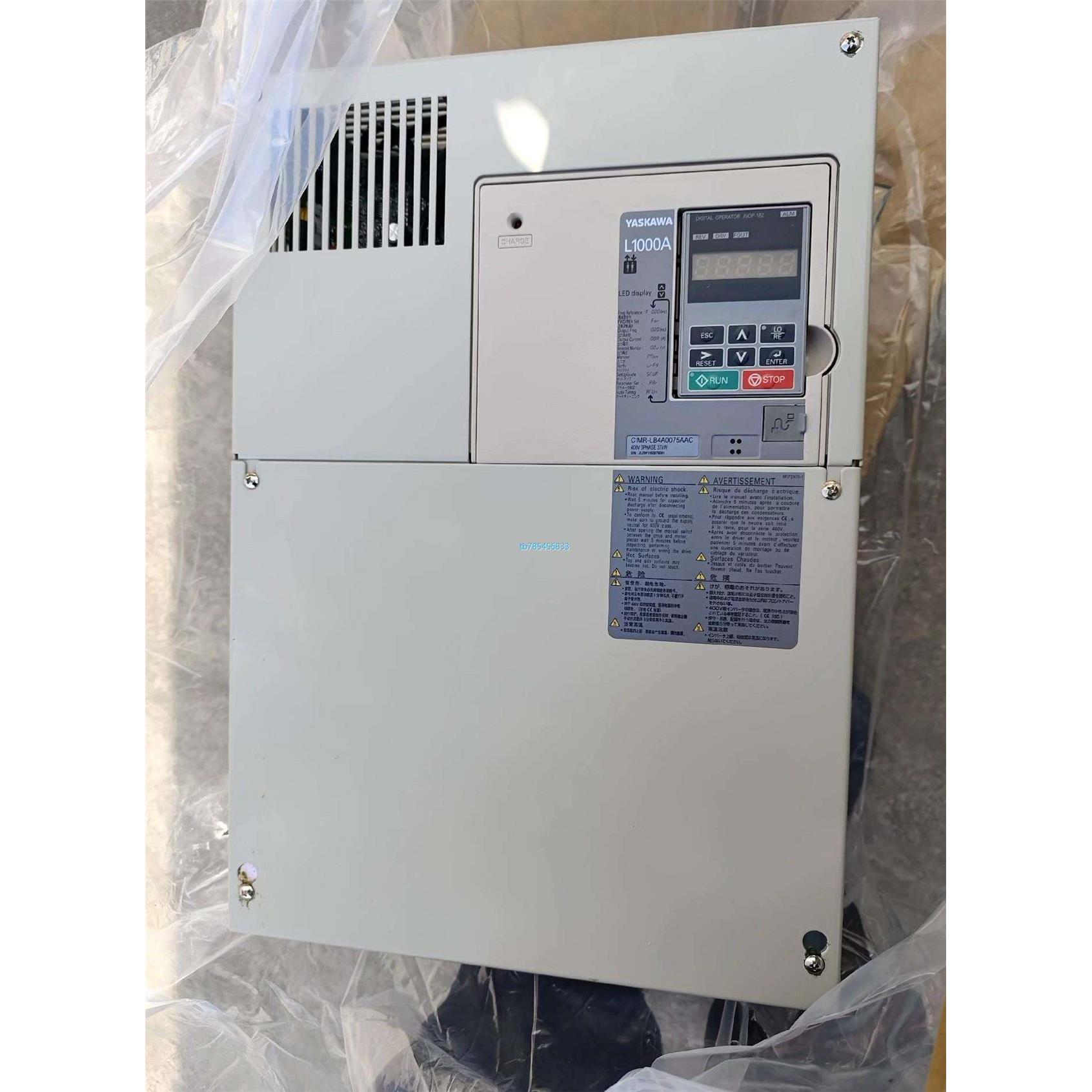 议价直拍不发：安川L1000变频器，CIMR-LB4A0075AAC，37