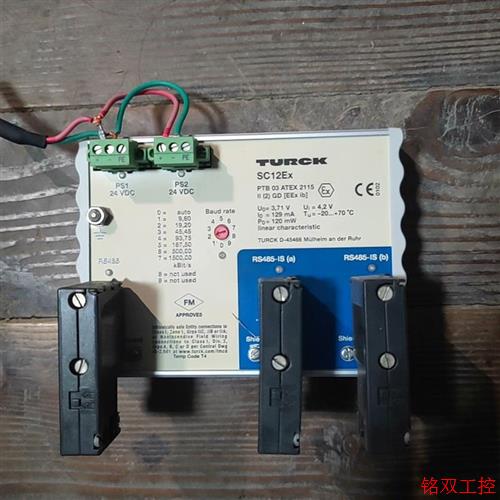 议价直拍不发:(请询价)工控TURCK图尔克通讯模块SC12EX拆机件